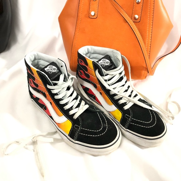 Vans Shoes - Unisex Flame classic Hi Vans 6